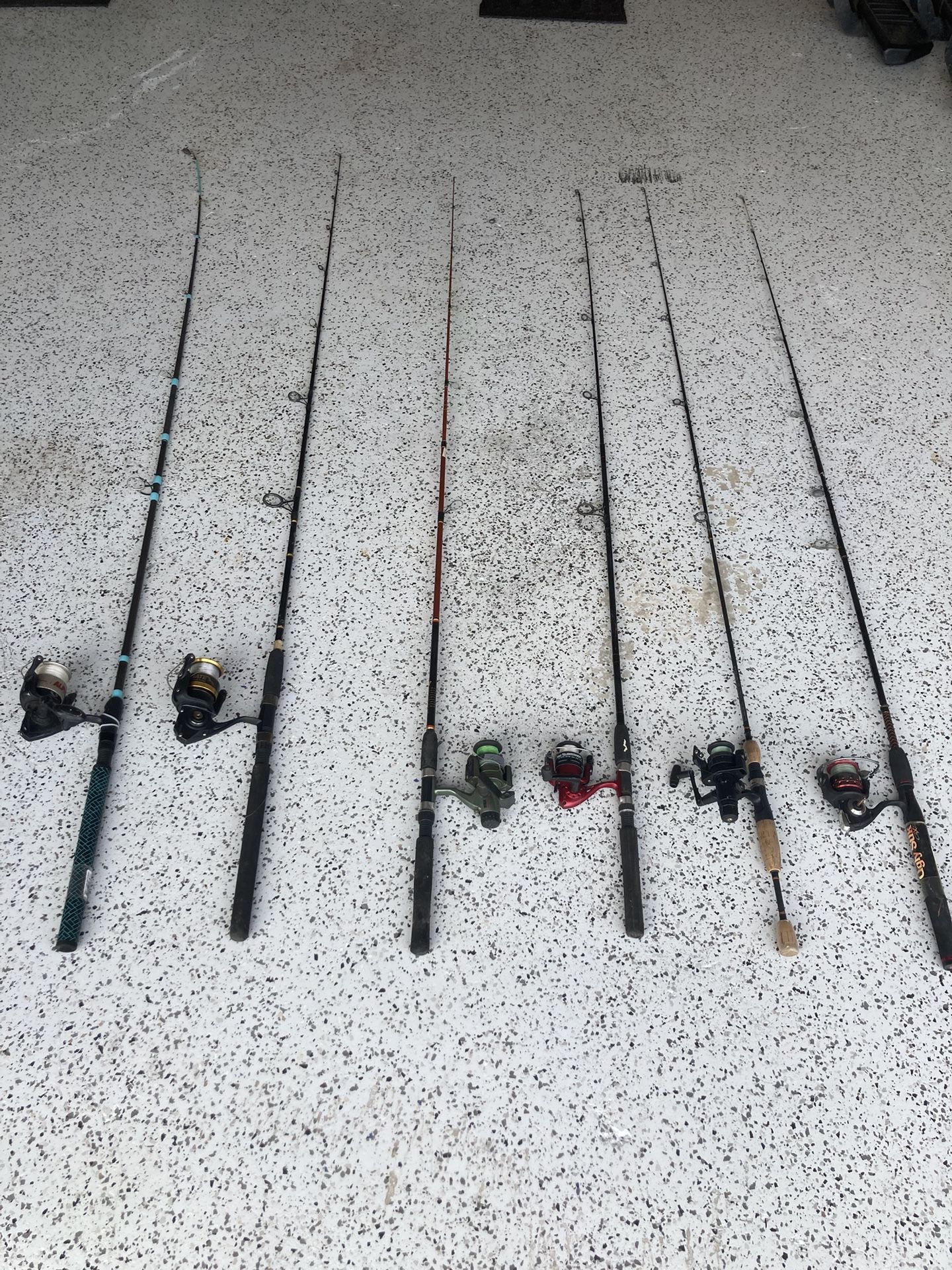 Fishing rods