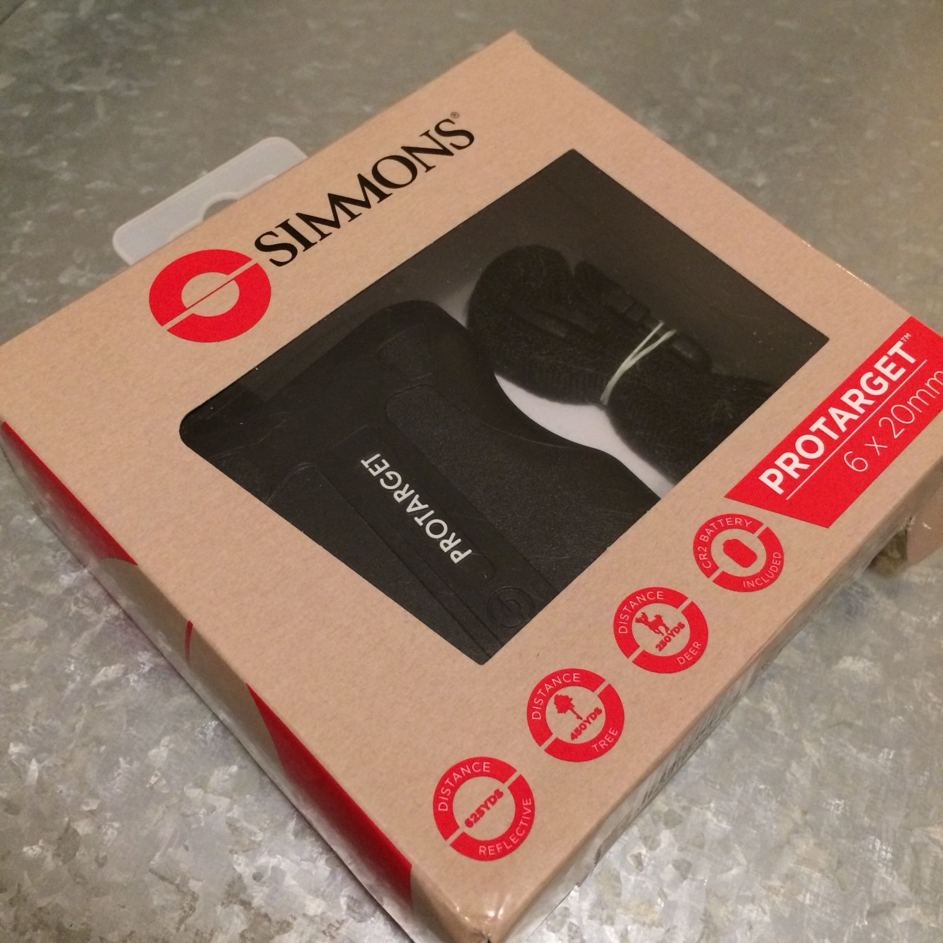 Simmons Protarget Laser Rangefinder 6x20mm