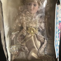 Collectible porcelain doll