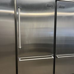 Viking 36”wide Built In Stainless Steel Bottom Freezer 5Series 