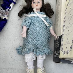 New Collectable Porcelain Dolls Each 