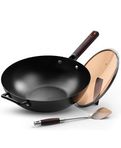 Carbon Steel Wok Pan