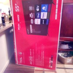 TCL 4k UHD 55' smart Tv