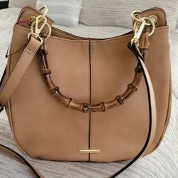 Enzo Angiolini Hobo Messenger bag Carmel color NEW! 