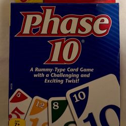 Phase Ten Card Game 