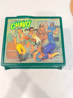 La Vecindad del Chavo Vintage Plastic  Lunch Box