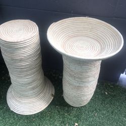 Wicker Stands 3 Ft