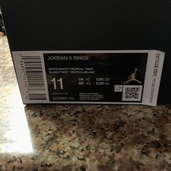 Jordan 6 Rings Tiffany Green Bottoms