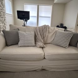 Pottery Barn Slipcover Couch