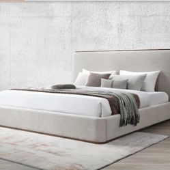 Brand New In Box Gorgeous Upholstered King Bed 