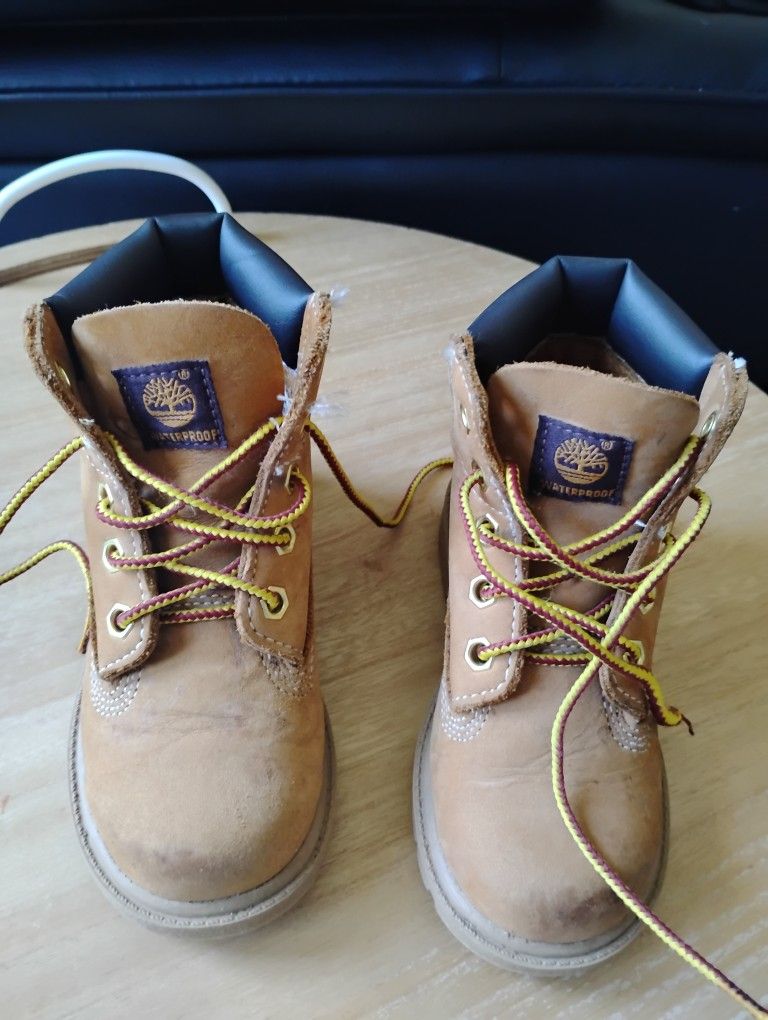 Timberland Boots Size 8 Toddler