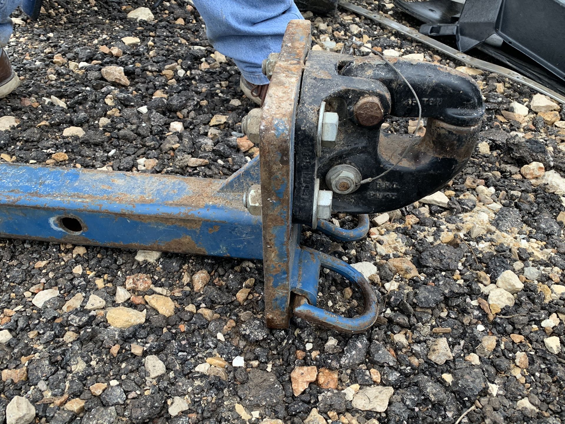 Pintle Tow Hitch Hook 45ton (90,000lb) comercial Grade