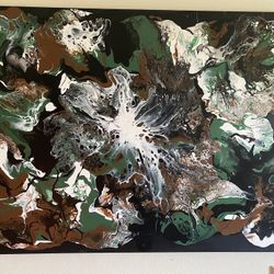 Acrylic On Gallery Wrapped Canvas