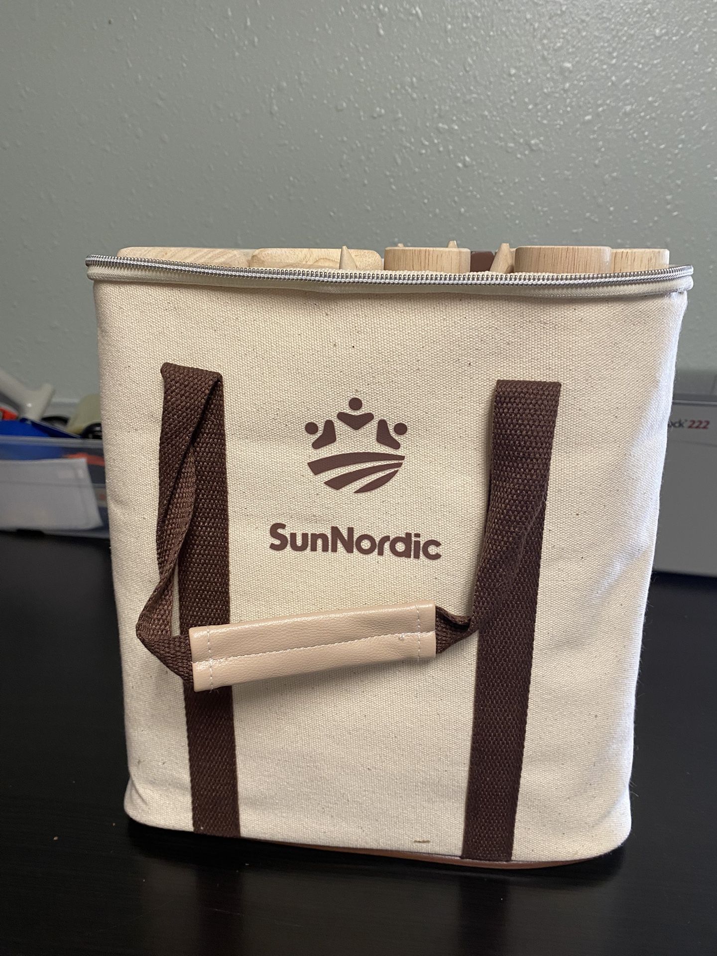 New SunNordic Kubb Yard Game Set Viking Outdoor Chess - New