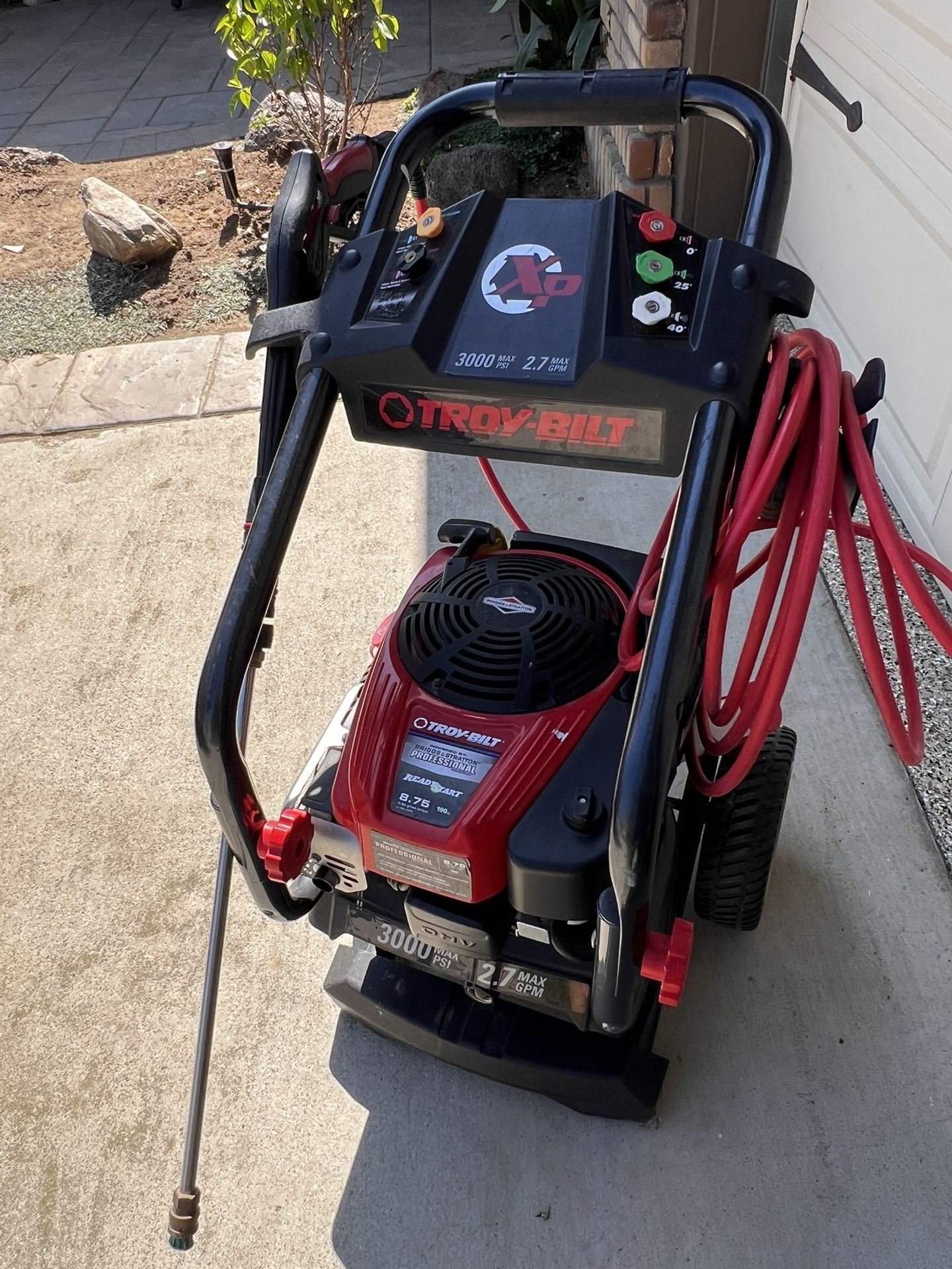 Troybilt power washer