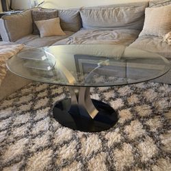 Modern Glass Coffee Table!