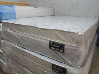 $199 Queen pillow top mattress only brand new free delivery same day