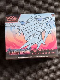 Chaos Rising Pokemon Center PC ETB Sealed
