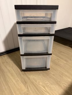 4 Drawer Rolling Cart
