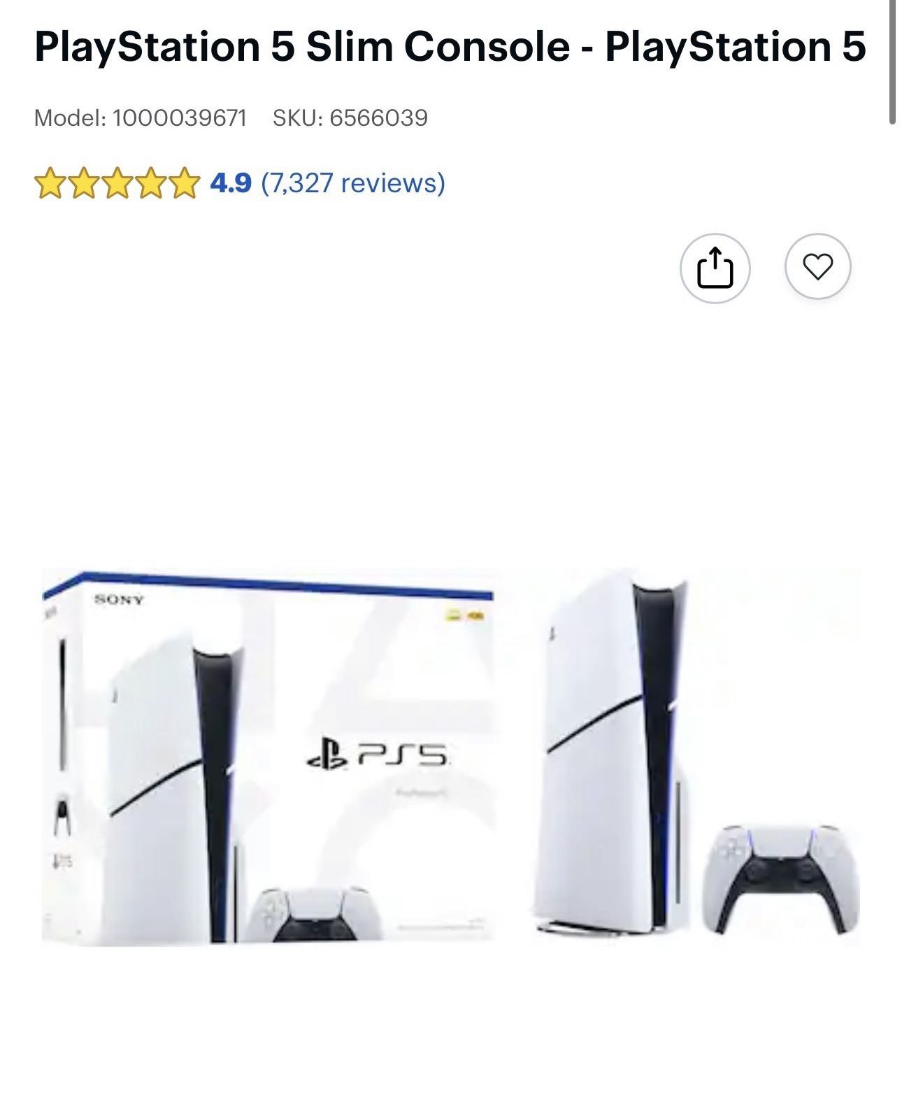 PS5 plus Controller 