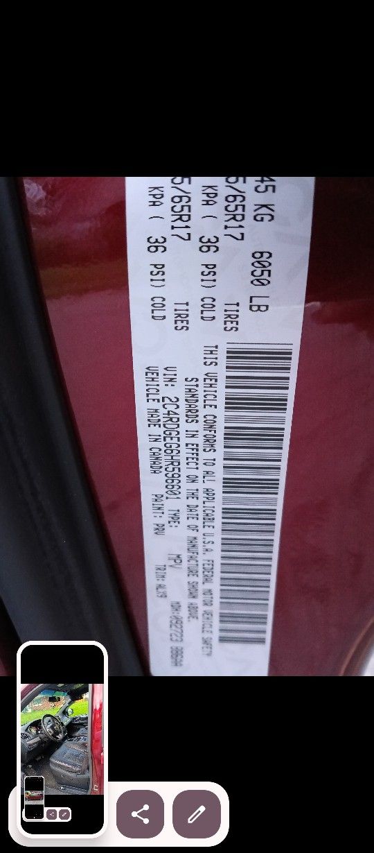 2017 Dodge GT Caravan 