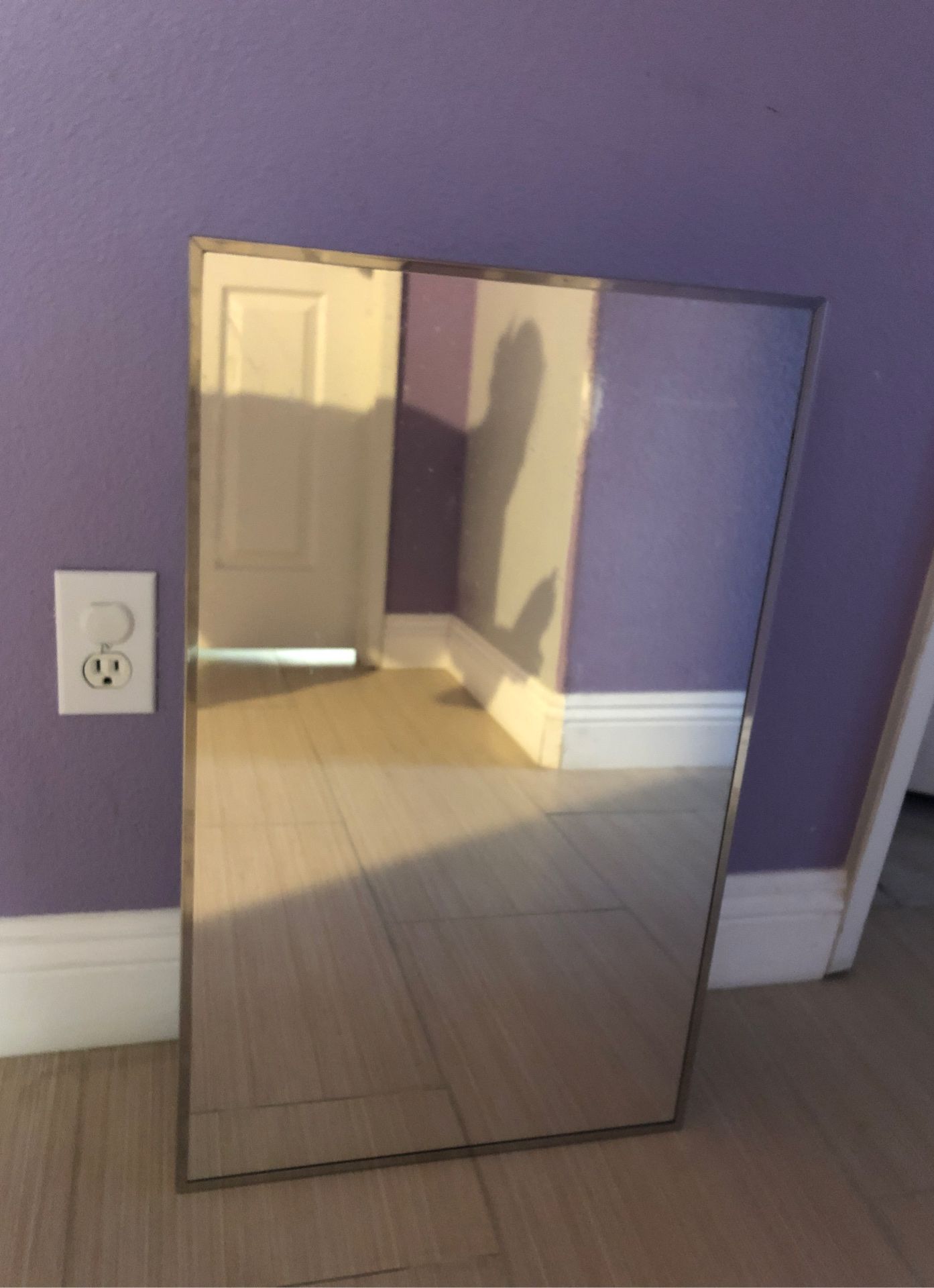 Bathroom wall mirror