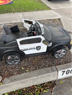 FREE Ride On Kids Police Car
