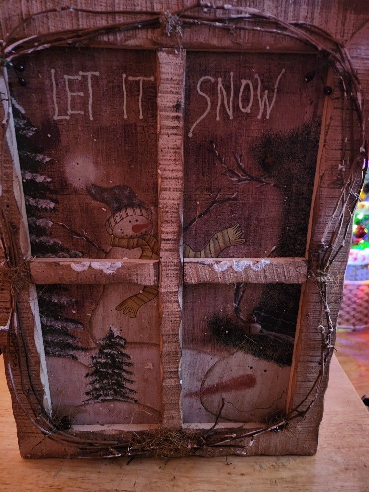 Cute Let It Snow Snowman Picture