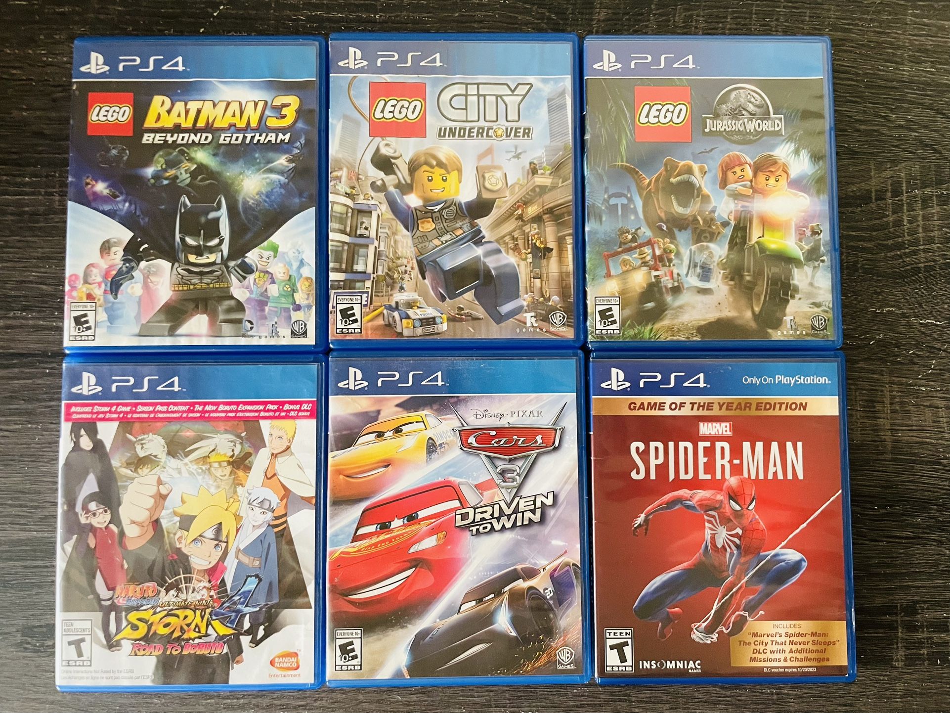 PS4 Like New Games 