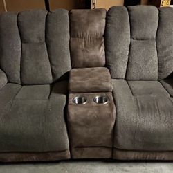 Double Recliner Sofa 