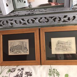 1979  Daniel Stomka Prints HHDS NY, Browns Phar.& Teal Ok