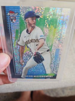Jacob Misiorowski Topps Finest RC Baseball Card