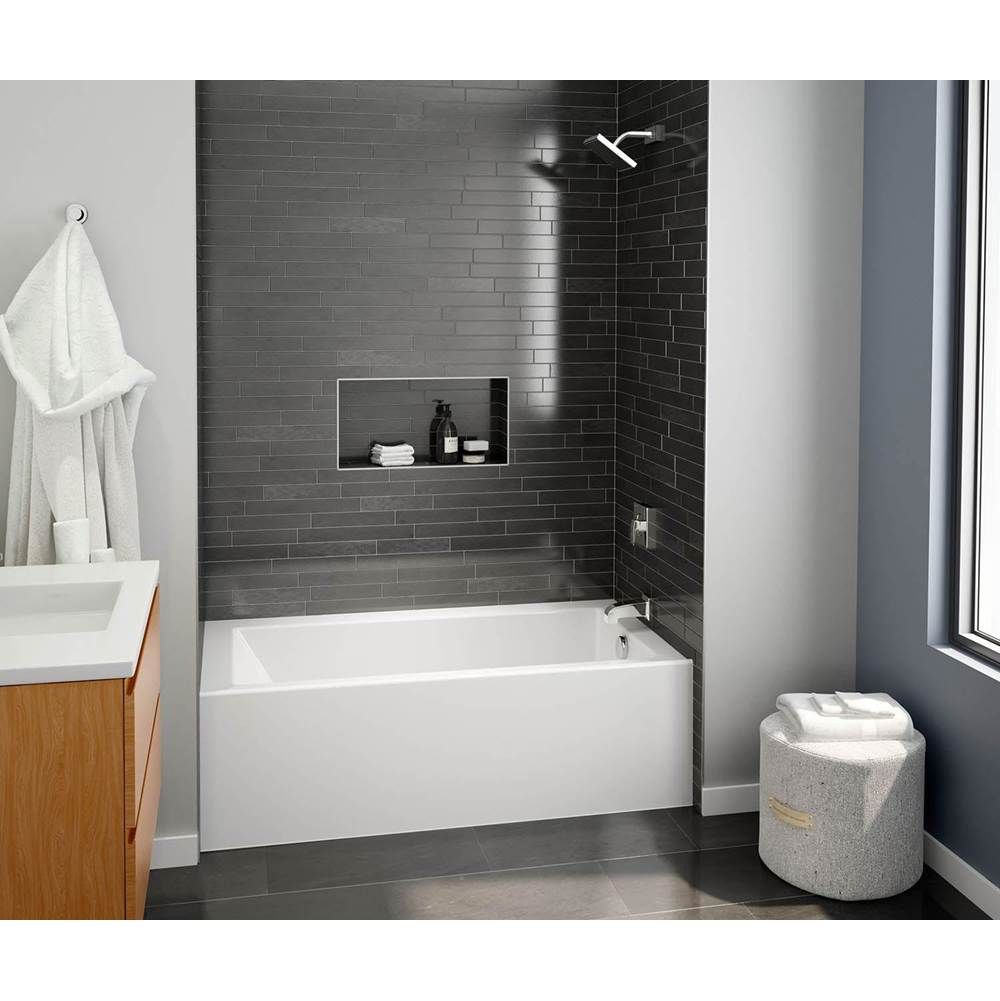 Swan VP6030CTMINL/R 60 x 30 Veritekβ’ Pro Bathtub with Right Hand Drain in White