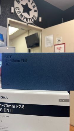 Sigma 17-40mm f1.8 for E