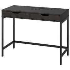 IKEA Black “Alex” Desk In “good” Condition With Minor Scratches 