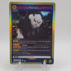 Panda Holo Foil Rare Union Arena Jujutsu Kaisen Card
