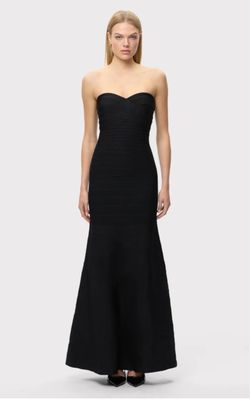 Herve Leger Sara Strapless Gown