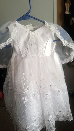 Girls baptism dress