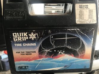 Qg1122 Tire chains - Never Used