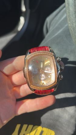 Joe Rodeo Natural Diamond Chronograph Watch