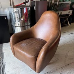 Kids Leather Lounge Chair