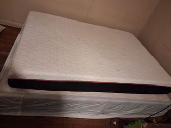Queen Size Mattress with Black Side Borde