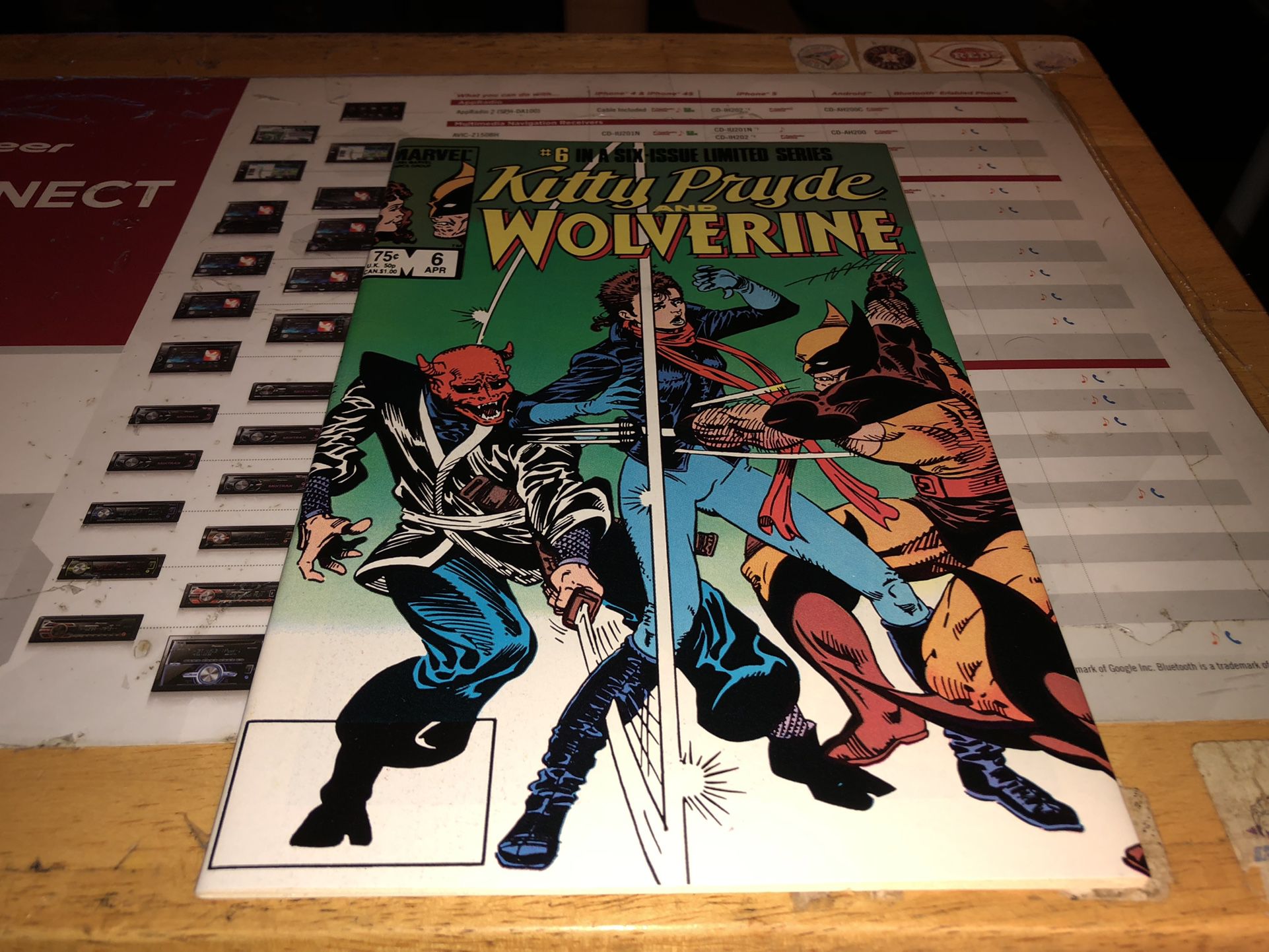 Marvel Comics #6 In A Six - Issue Limited Series Kitty Prude And Wolverine 