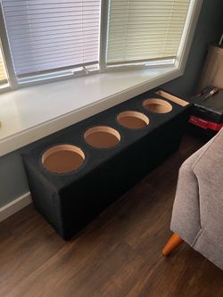 Box para 4 subwoofers 8s only box