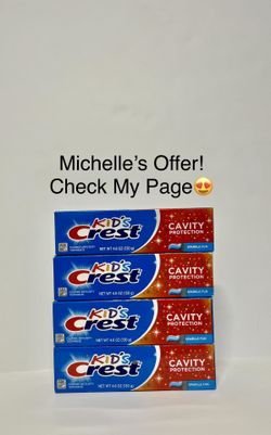 Crest Kid’s Cavity Protection Toothpaste Set