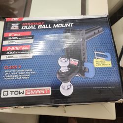 Dual Ball Mount Hitch New