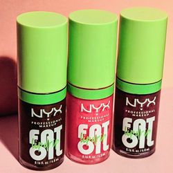 Nyx Fat Oil Lip Drip Gloss Bundle