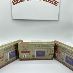 Nintendo Game and Watch Super Mario Bros LOT OF 3 SEALED