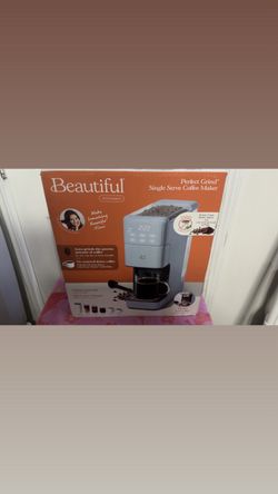 Beautiful by Drew Perfect Grind Single Serve Coffee Maker