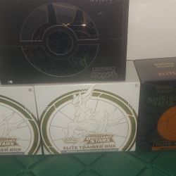 Pokemon 4 Etb Sealed